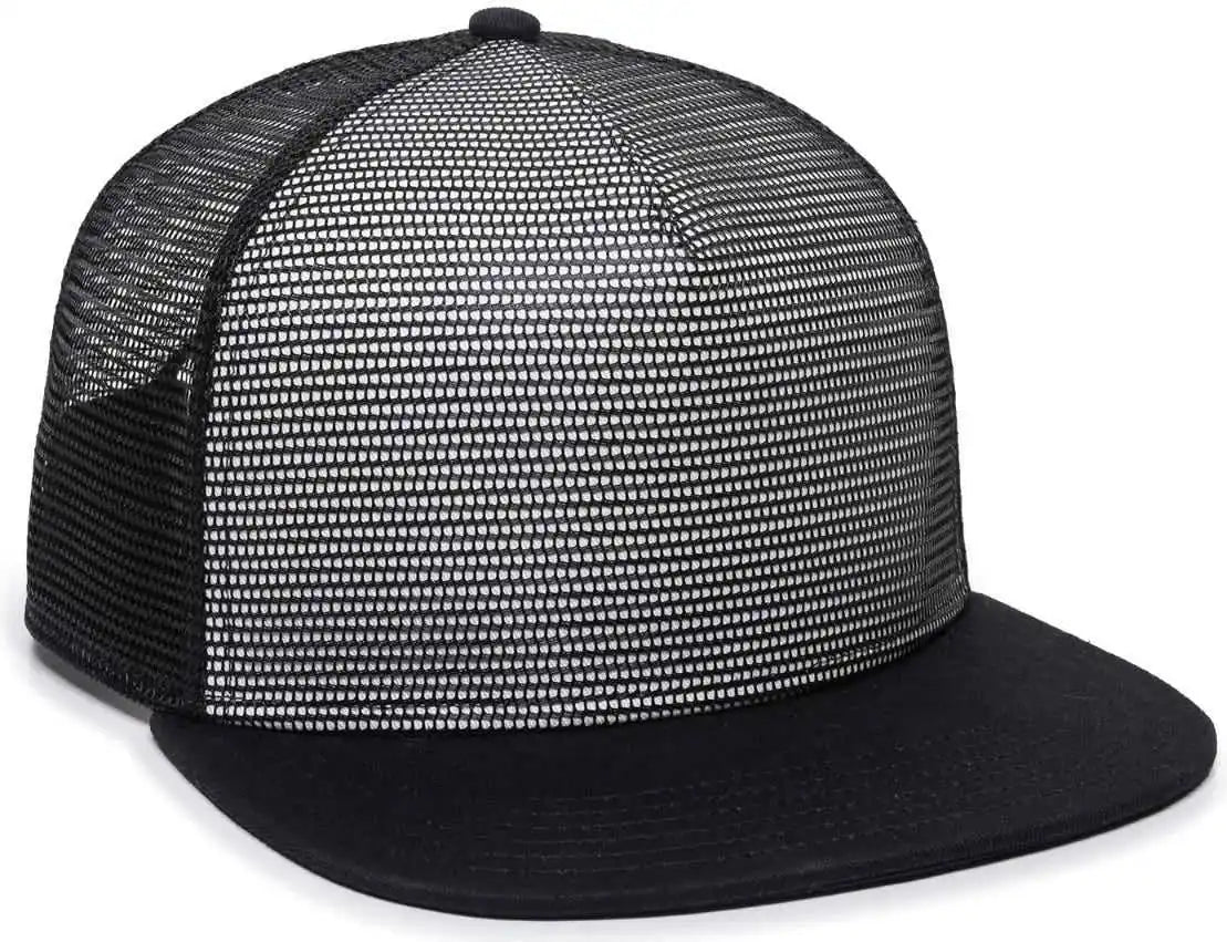 Oc Sports Redl108 Mesh Overlay Cap - White Black - 6 7/8’’ - 7 1/2’’