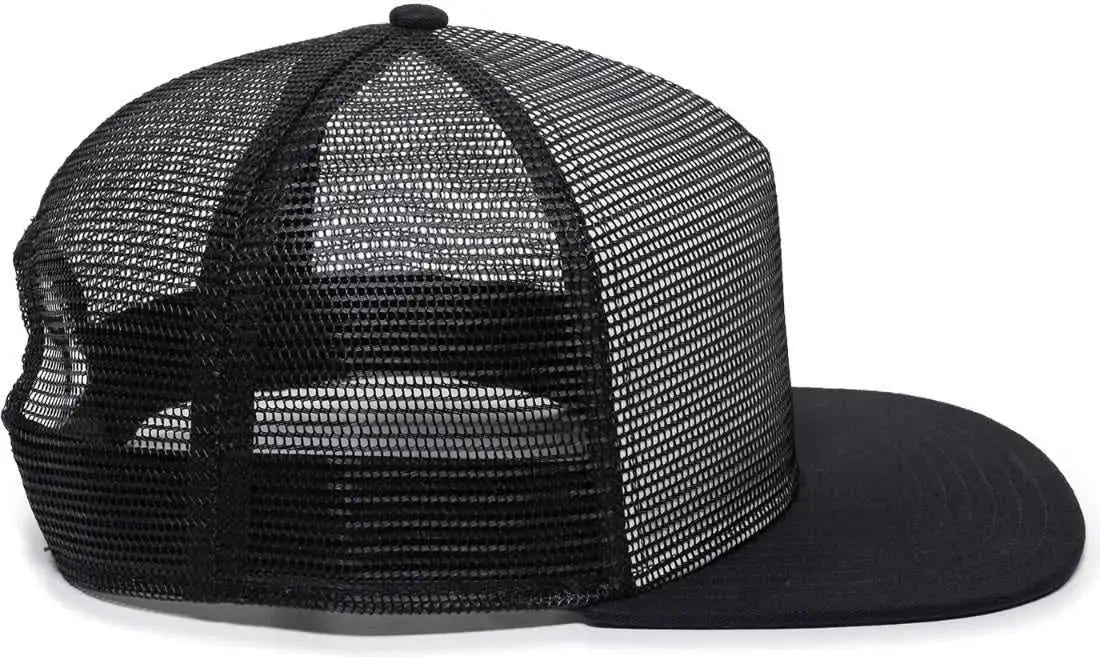 Oc Sports Redl108 Mesh Overlay Cap - White Black - 6 7/8’’ - 7 1/2’’