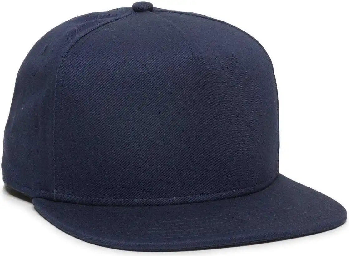 Oc Sports Redlbl102 Adjustable Flat Bill Cap - Navy - 6 7/8’’ - 7 1/2’’