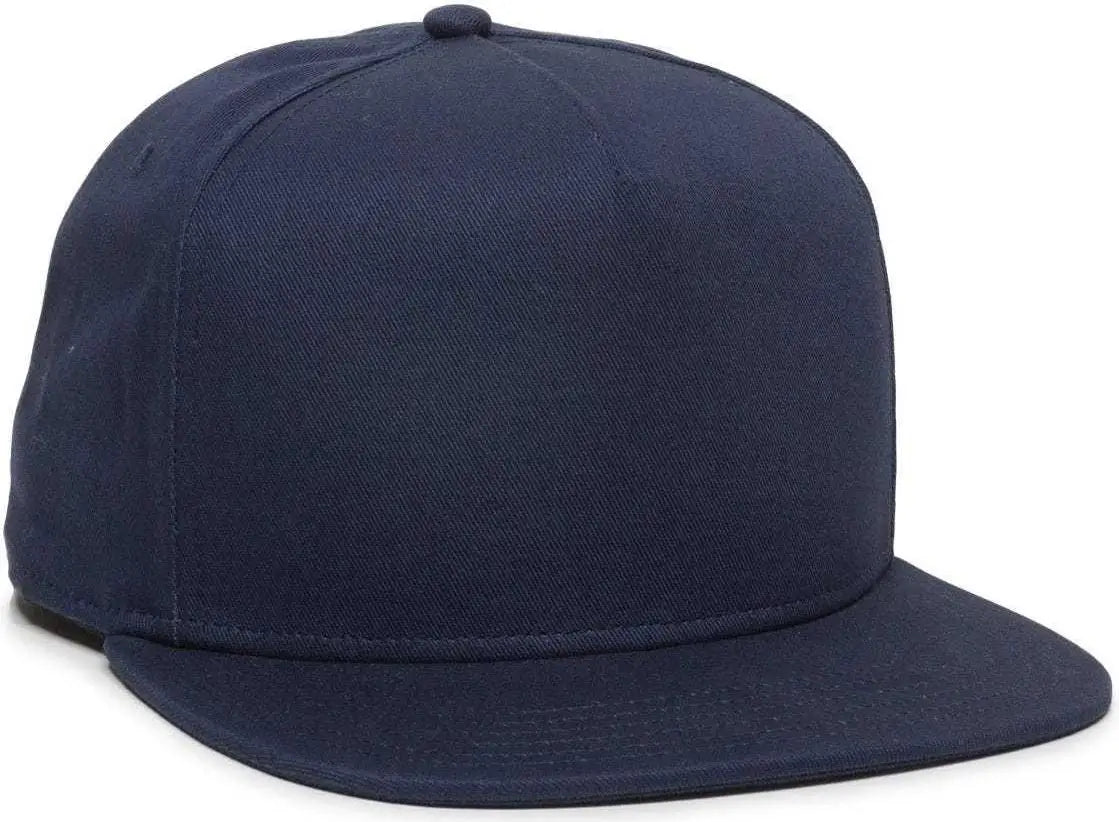 Oc Sports Redlbl102 Adjustable Flat Bill Cap - Navy