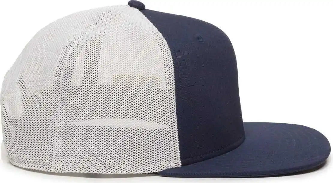 Oc Sports Redlbl103 Woven American Flag Left Side Cap - Navy White - 6 7/8’’ - 7 1/2’’