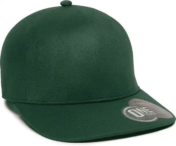 Oc Sports Reevo Flexible Fitting Cap - Dark Green - Forest / 7’’ - 7 3/8’’