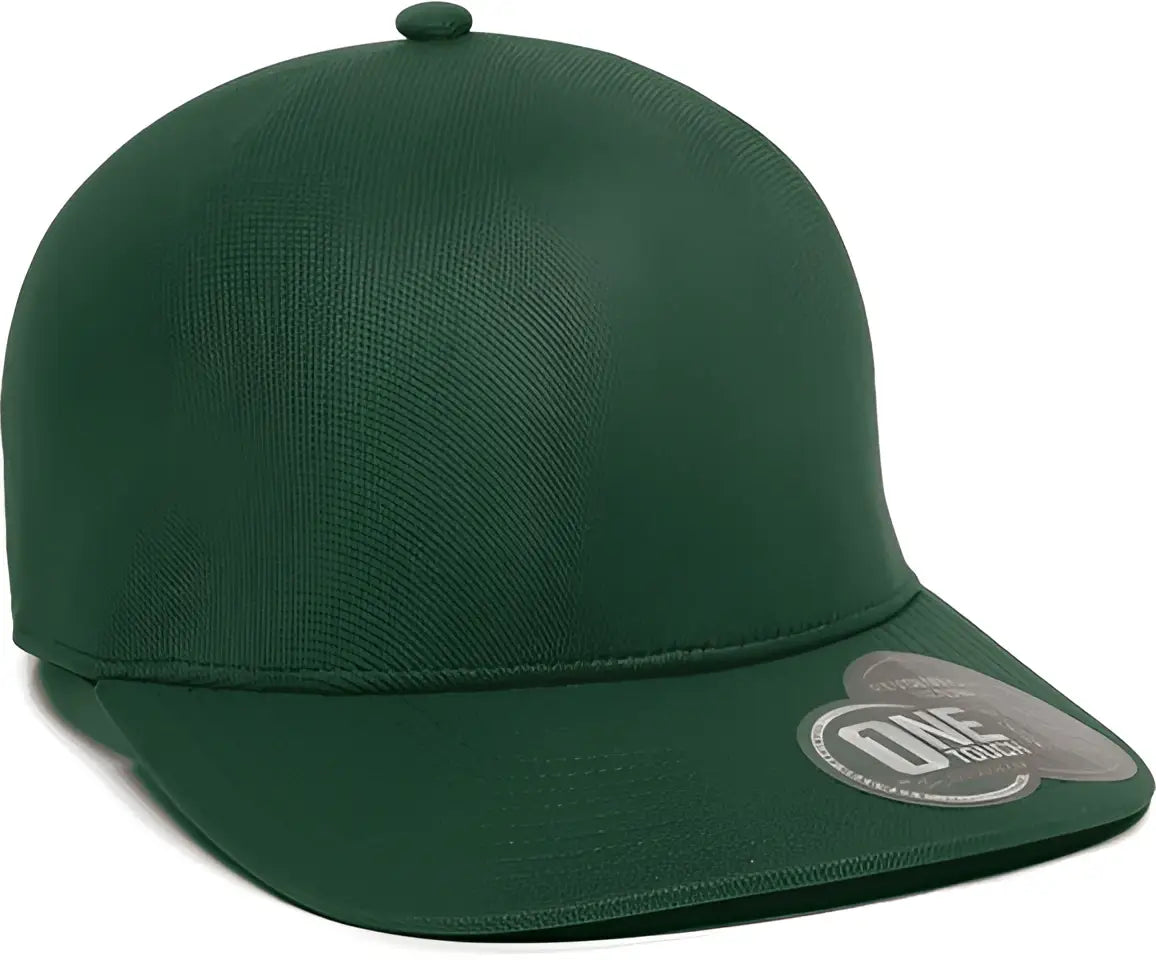 Oc Sports Reevo Flexible Fitting Cap - Dark Green - Forest / 7’’ - 7 3/8’’