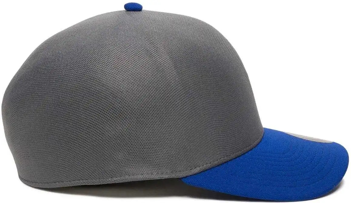 Oc Sports Reevo Flexible Fitting Cap - Graphite Royal