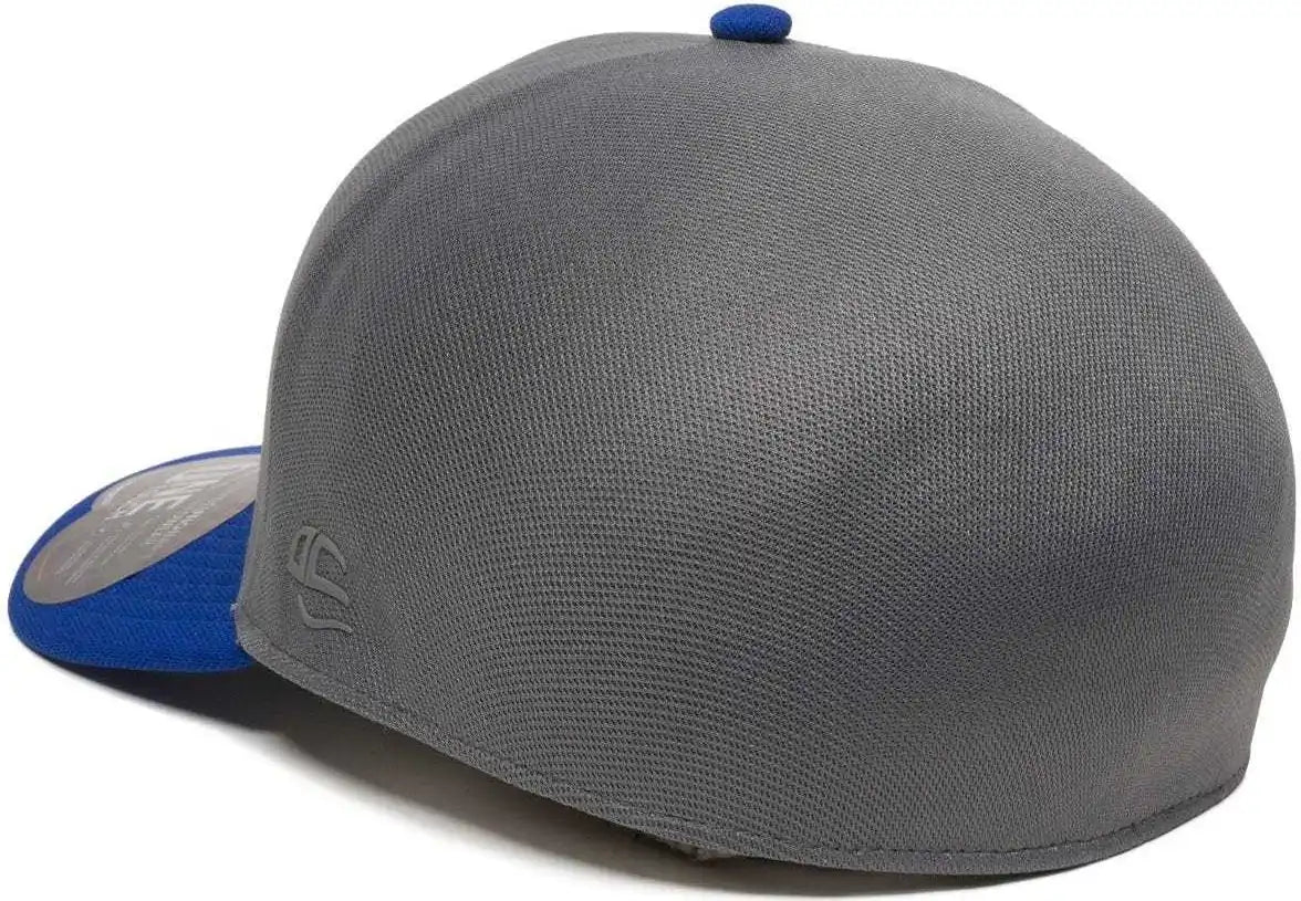 Oc Sports Reevo Flexible Fitting Cap - Graphite Royal