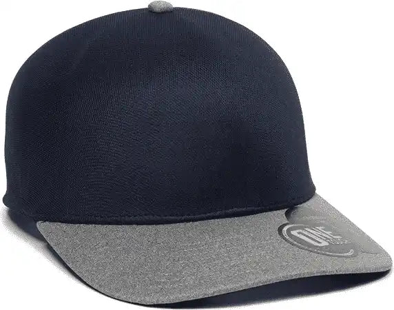 Oc Sports Reevo Flexible Fitting Cap - Navy Heathered Grey - Gray / 7’’ - 7 3/8’’