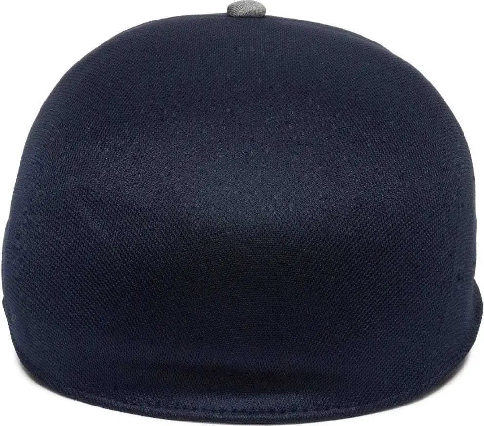 Oc Sports Reevo Flexible Fitting Cap - Navy Heathered Grey