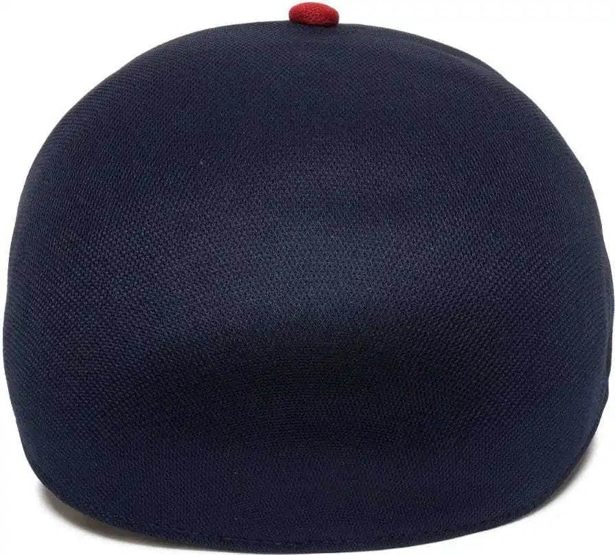 Oc Sports Reevo Flexible Fitting Cap - Navy Red - 7’’ - 7 3/8’’
