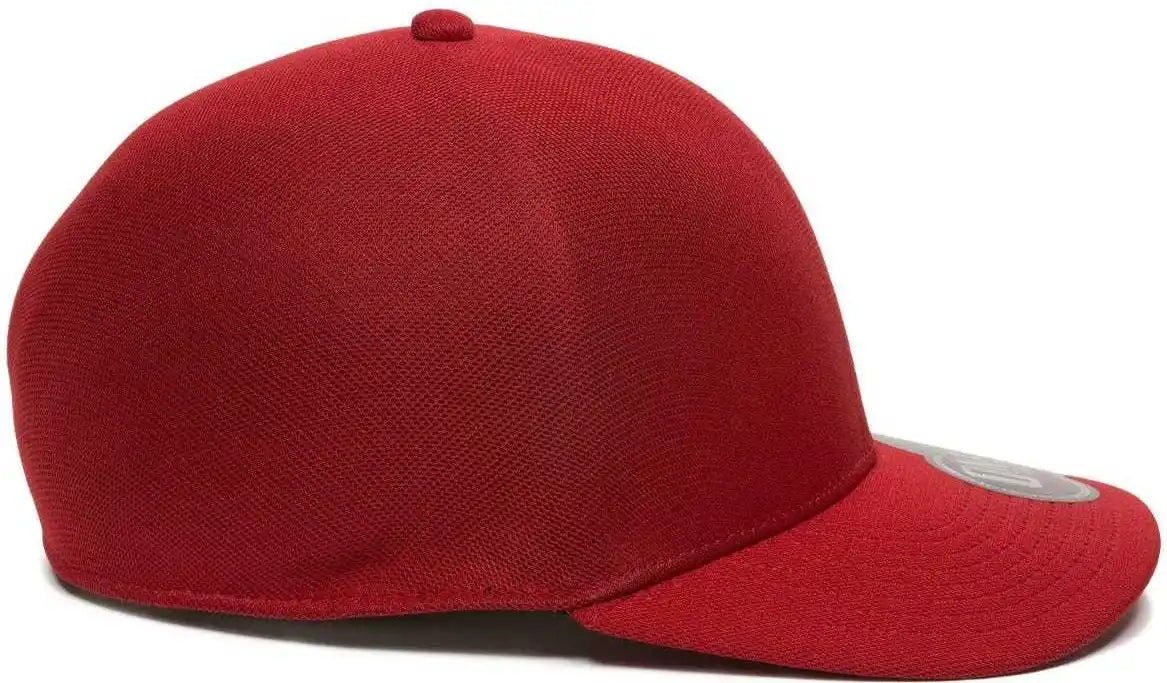 Oc Sports Reevo Flexible Fitting Cap - Red
