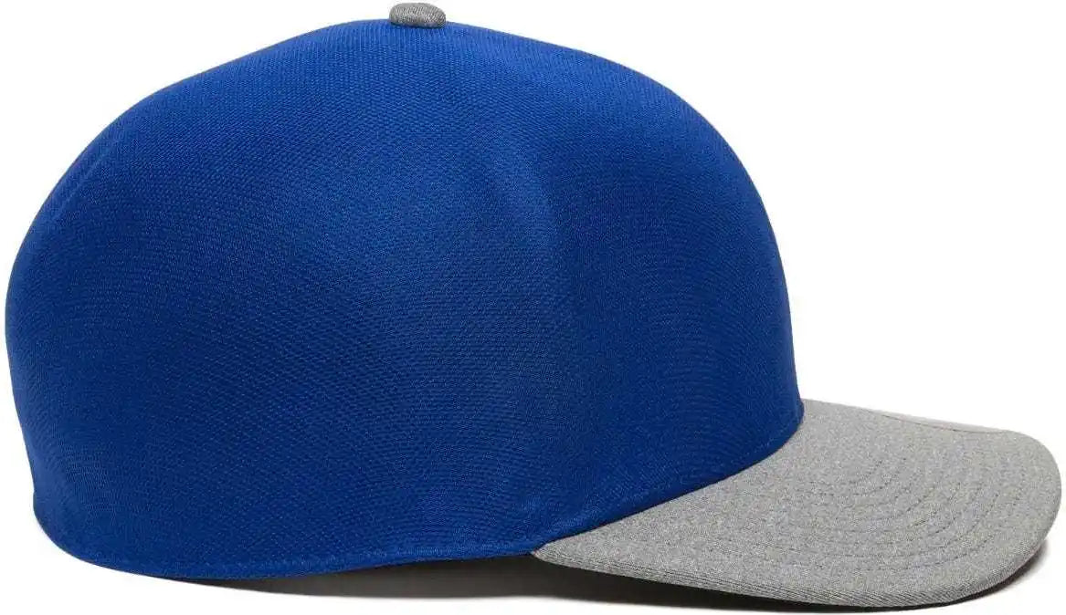 Oc Sports Reevo Flexible Fitting Cap - Royal Heathered Grey