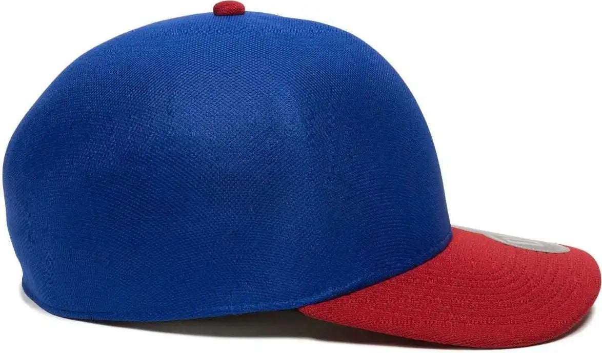Oc Sports Reevo Flexible Fitting Cap - Royal Red