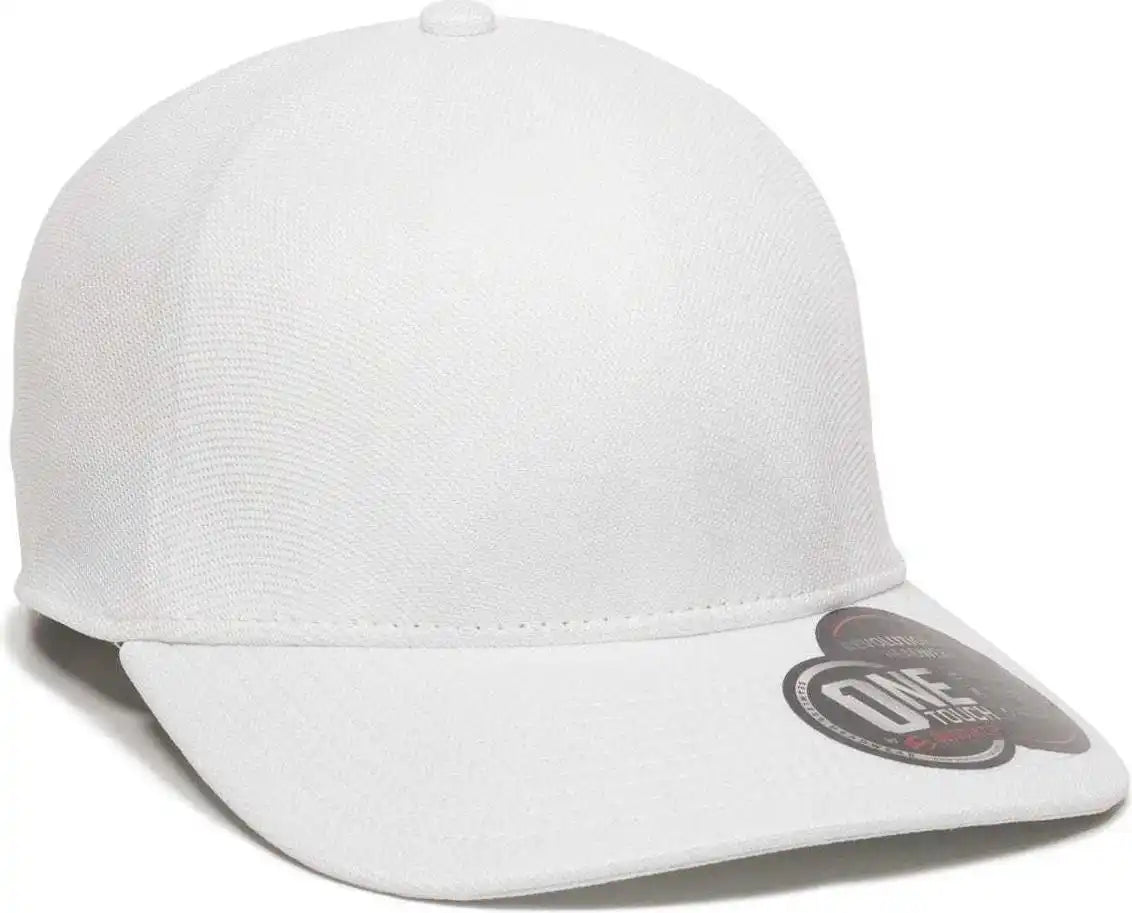 Oc Sports Reevo Flexible Fitting Cap - White - 7’’ - 7 3/8’’