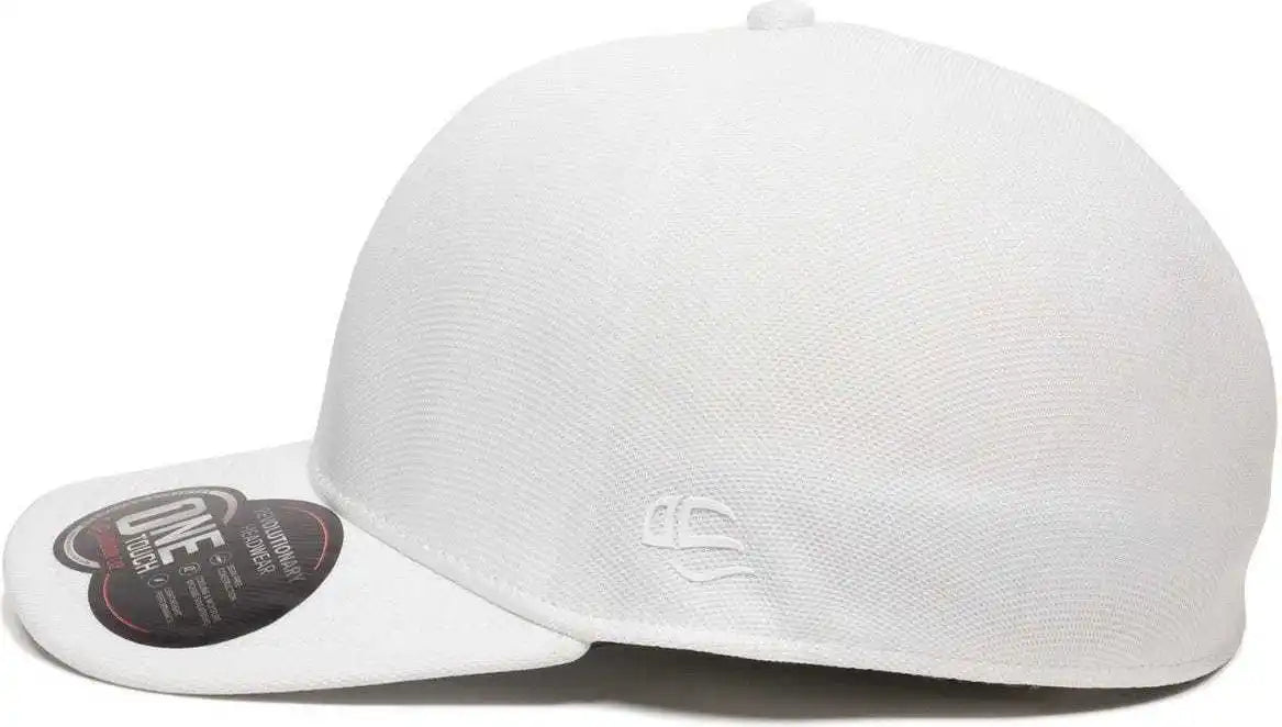 Oc Sports Reevo Flexible Fitting Cap - White