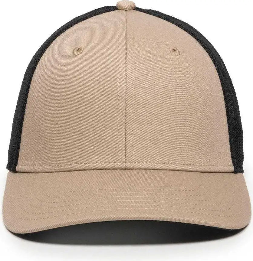Oc Sports Rgr-360m Adjustable Mesh Back Cap - Khaki Black