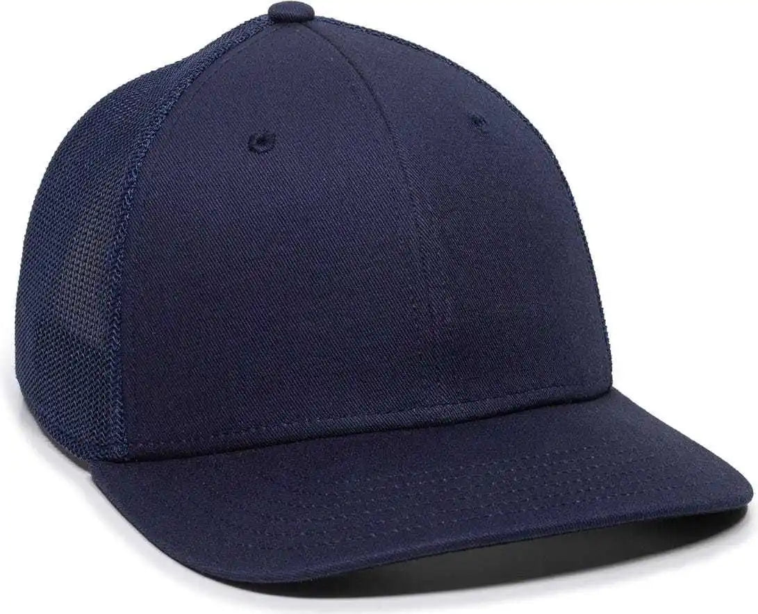 Oc Sports Rgr-360m Adjustable Mesh Back Cap - Navy - 6 7/8’’ - 7 1/2’’