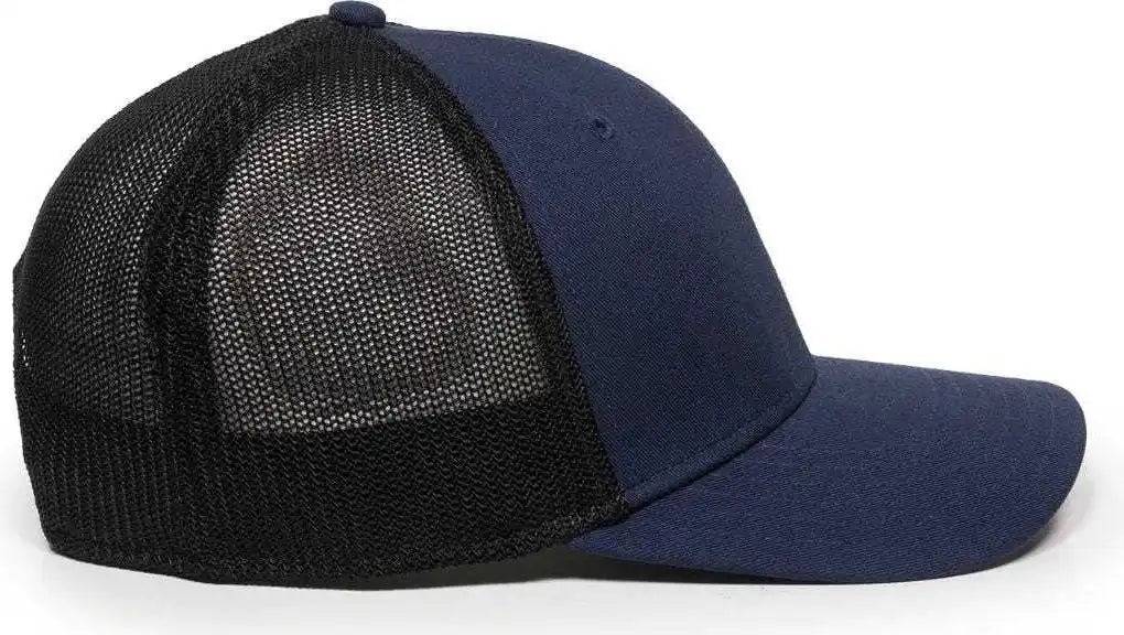 Oc Sports Rgr-360m Adjustable Mesh Back Cap - Navy Black - 6 7/8’’ - 7 1/2’’