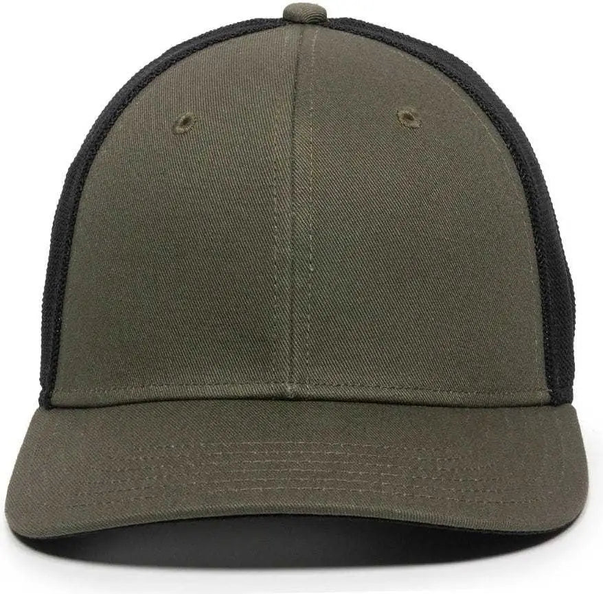 Oc Sports Rgr-360m Adjustable Mesh Back Cap - Olive Black