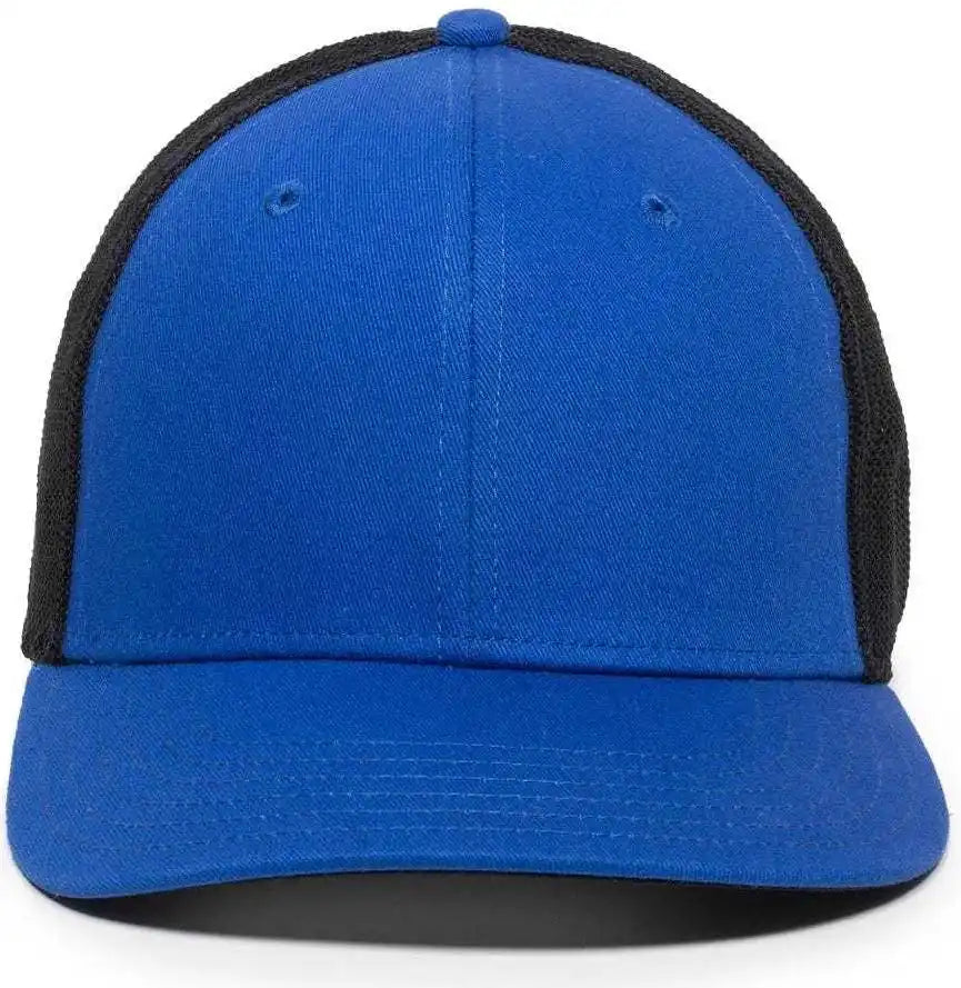 Oc Sports Rgr-360m Adjustable Mesh Back Cap - Royal Black - 6 7/8’’ - 7 1/2’’