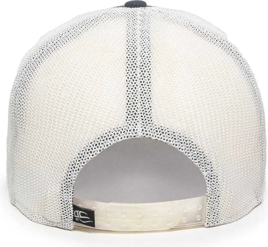 Oc Sports Rgr-360m Adjustable Mesh Back Cap - Slate White