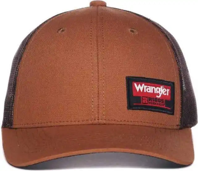 Oc Sports Rig-101 Wranger Riggs Pro Crown Mesh Back Cap - Brown - Osfm