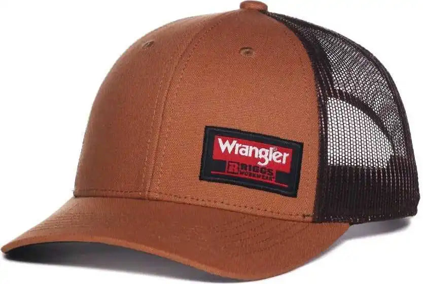 Oc Sports Rig-101 Wranger Riggs Pro Crown Mesh Back Cap - Brown - Osfm