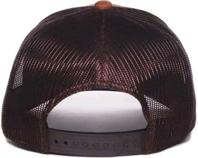 Oc Sports Rig-101 Wranger Riggs Pro Crown Mesh Back Cap - Brown - Osfm