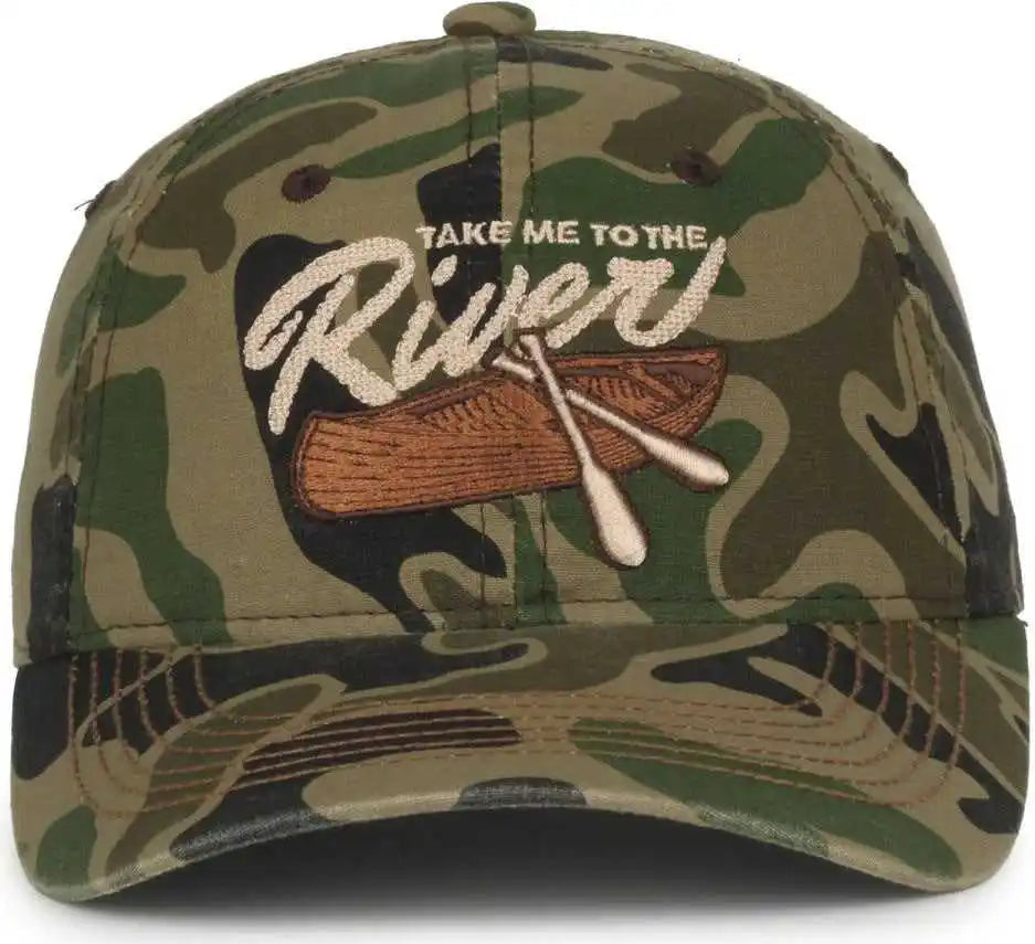 Oc Sports River01 Dark Classic Camo Cap - Generic - Green / 6 7/8’’ - 7 1/2’’