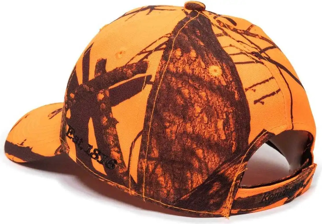 Oc Sports Rm46l Remington Cap that is Easily Visible - Mossy Oak Blaze - 6 7/8’’ - 7 1/2’’