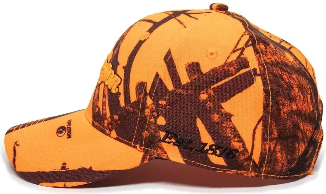 Oc Sports Rm46l Remington Cap that is Easily Visible - Mossy Oak Blaze - 6 7/8’’ - 7 1/2’’