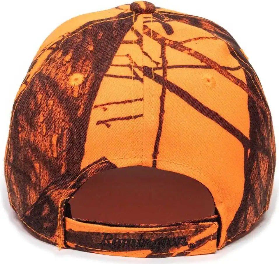 Oc Sports Rm46l Remington Cap that is Easily Visible - Mossy Oak Blaze - 6 7/8’’ - 7 1/2’’