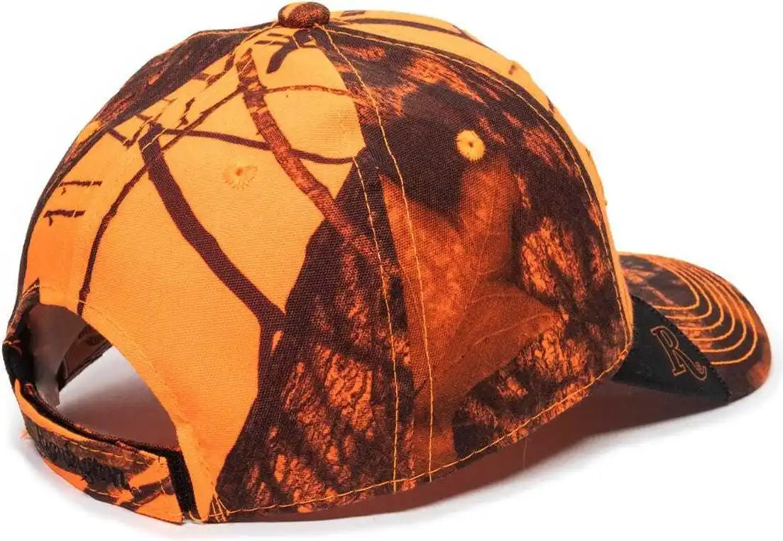 Oc Sports Rm46l Remington Cap that is Easily Visible - Mossy Oak Blaze - 6 7/8’’ - 7 1/2’’
