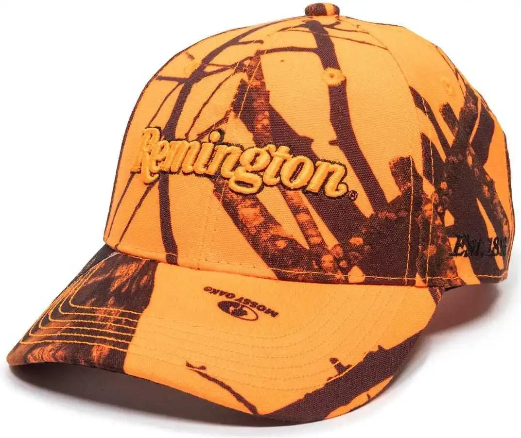 Oc Sports Rm46l Remington Cap that is Easily Visible - Mossy Oak Blaze - 6 7/8’’ - 7 1/2’’