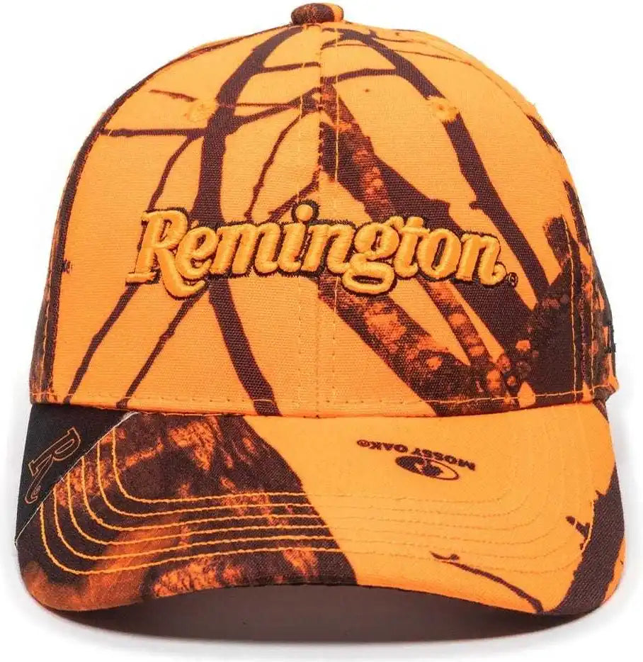 Oc Sports Rm46l Remington Cap that is Easily Visible - Mossy Oak Blaze - 6 7/8’’ - 7 1/2’’