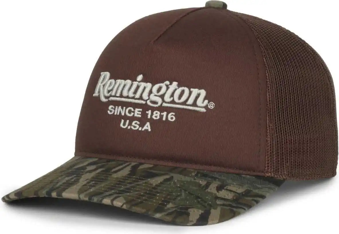Oc Sports Rm62 Remington Series Cap - Brown Mossy Oak Treestand - Osfm
