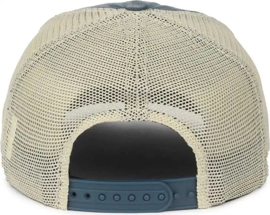 Oc Sports Rmblr-01 Thunderbird Patch Cap - Dark Navy Bone - Ivory / 6 7/8’’ - 7 1/2’’