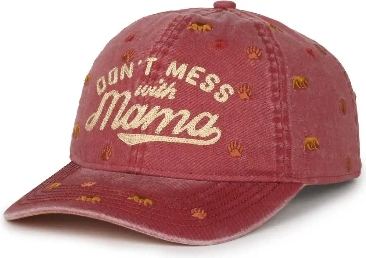 Oc Sports Rmblr-04 Don’t Mess with Mama Cap - Red - Ladies