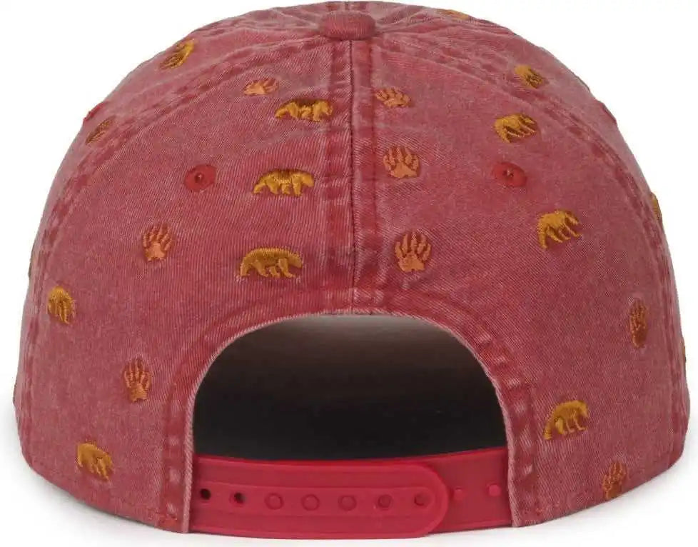 Oc Sports Rmblr-04 Don’t Mess with Mama Cap - Red - Ladies