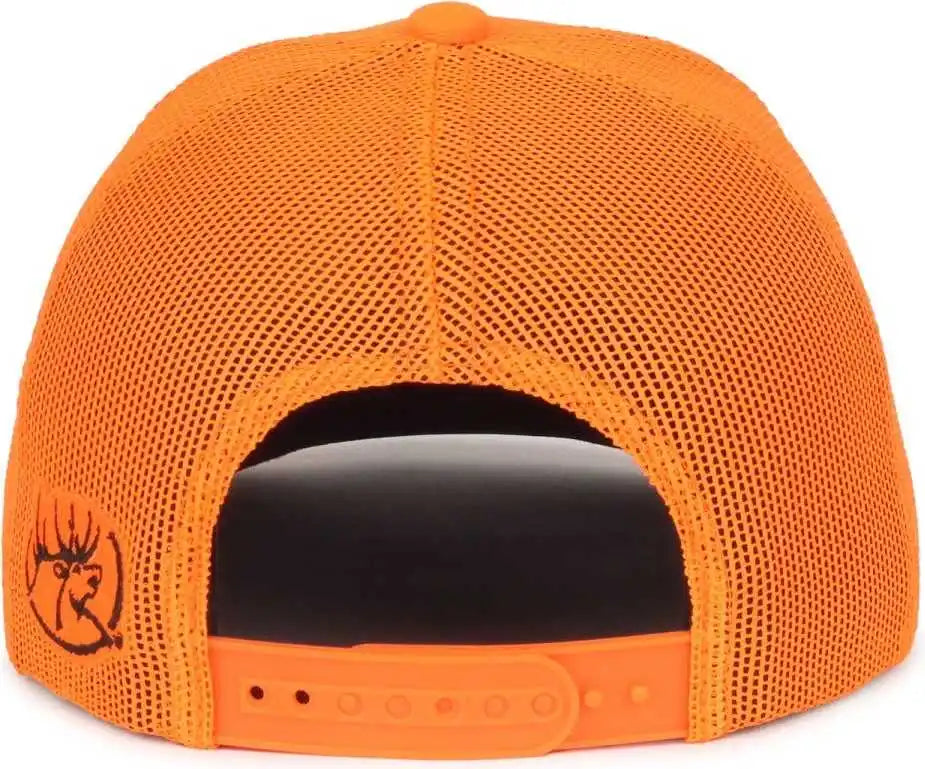 Oc Sports Rmef16 Rockey Mountain Elk Series Cap -blaze Blaze - Osfm