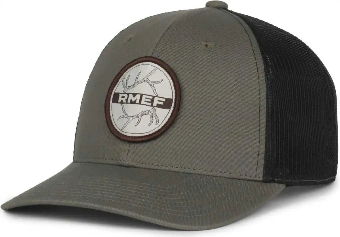 Oc Sports Rmef18 Rockey Mountain Elk Series Cap -olive Black - Osfm