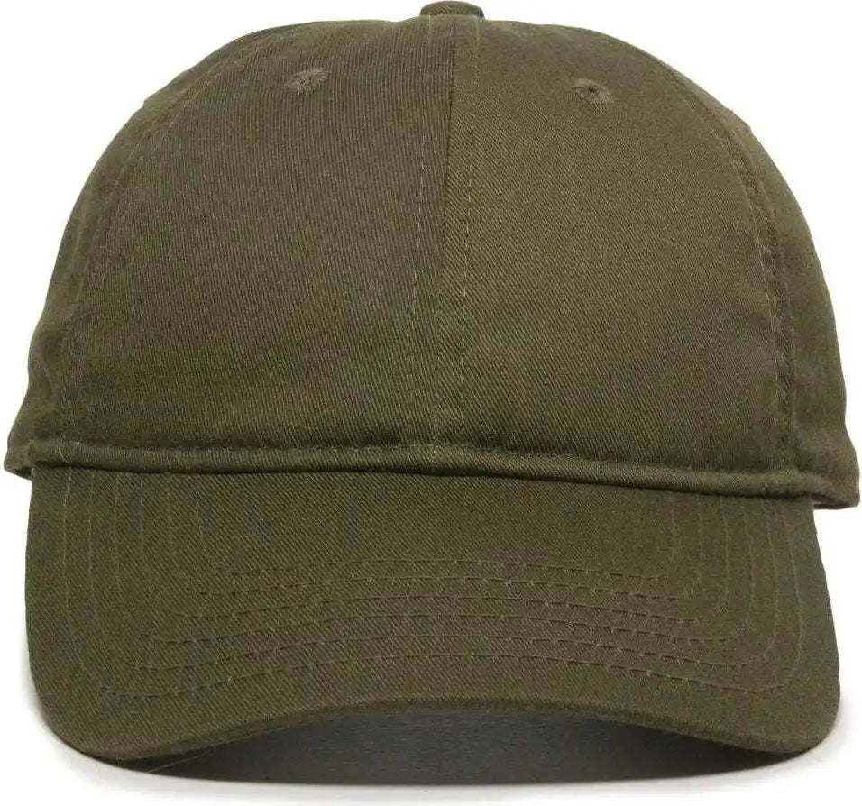 Oc Sports Rpet100 Certified Recycled Pet Lightly Structured Cap - Olive - 6 7/8’’ - 7 1/2’’