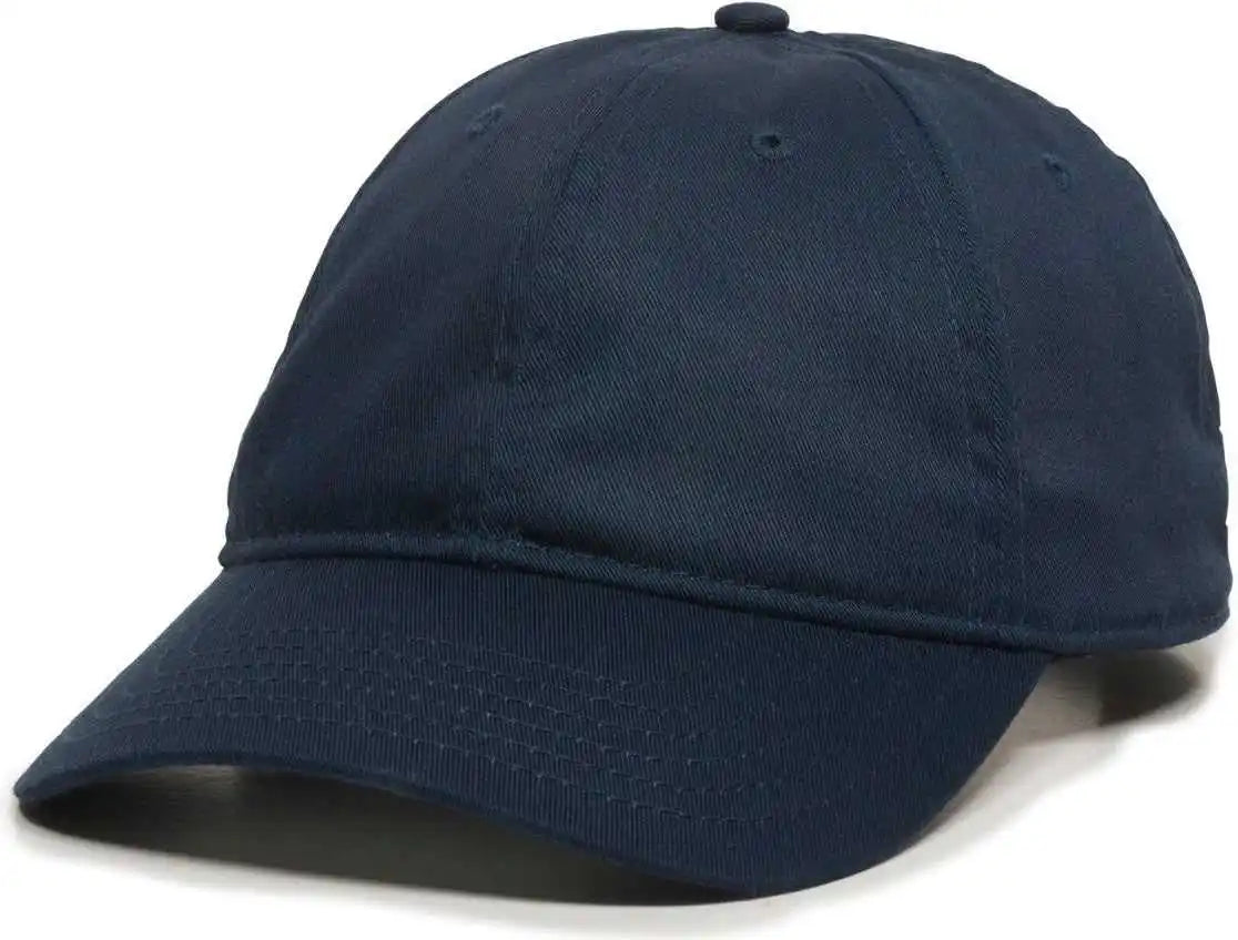 Oc Sports Rpet100 Certified Recycled Pet Lightly Structured Cap - Navy - 6 7/8’’ - 7 1/2’’