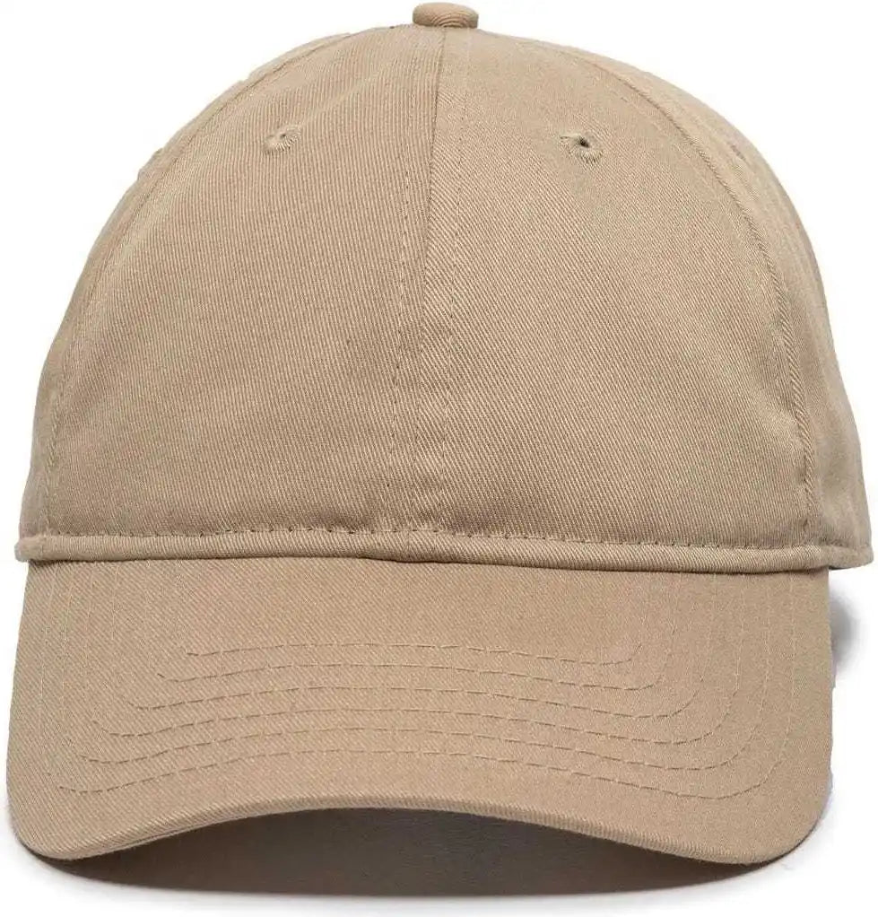 Oc Sports Rpet100 Certified Recycled Pet Lightly Structured Cap - Khaki - 6 7/8’’ - 7 1/2’’