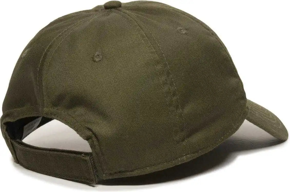 Oc Sports Rpet100 Certified Recycled Pet Lightly Structured Cap - Olive - 6 7/8’’ - 7 1/2’’