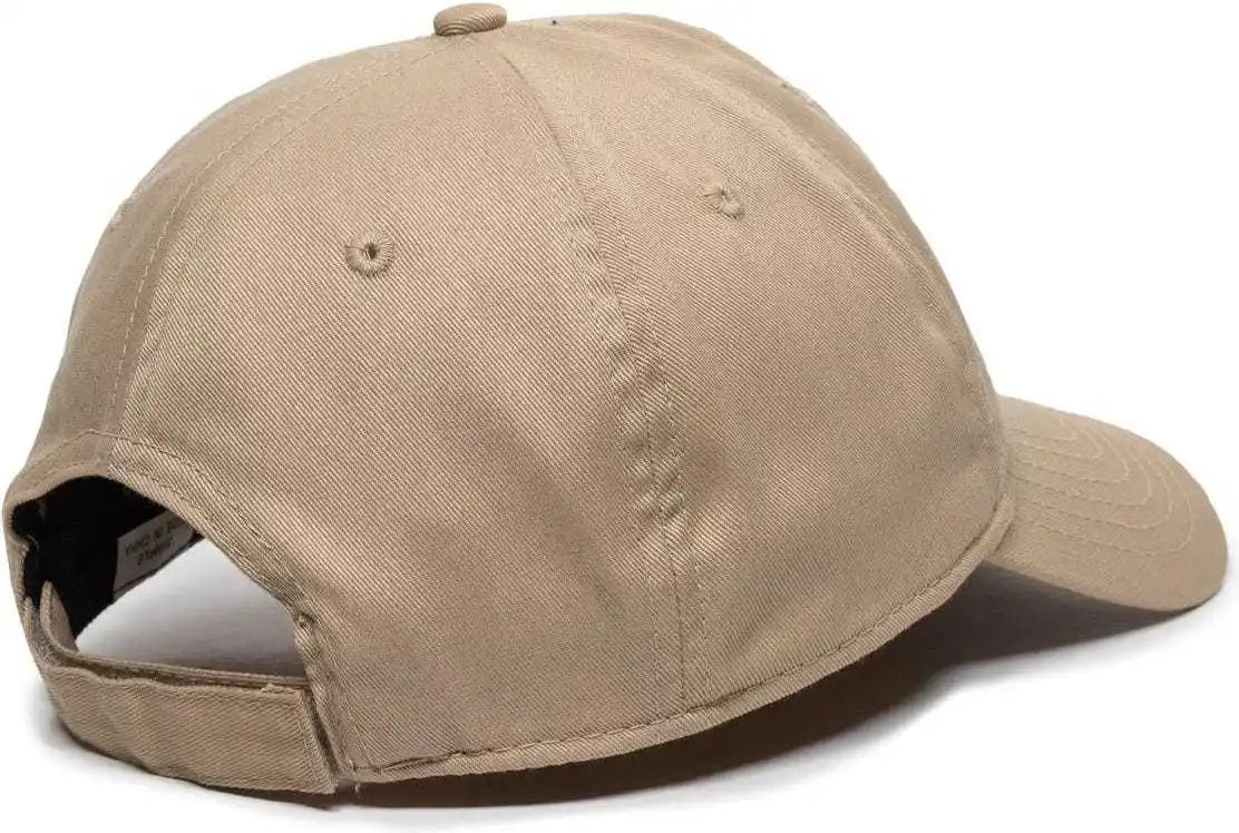 Oc Sports Rpet100 Certified Recycled Pet Lightly Structured Cap - Khaki - 6 7/8’’ - 7 1/2’’