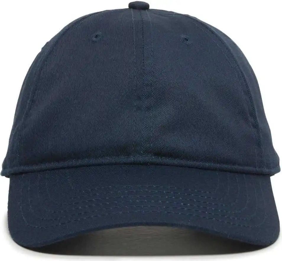 Oc Sports Rpet100 Certified Recycled Pet Lightly Structured Cap - Navy - 6 7/8’’ - 7 1/2’’