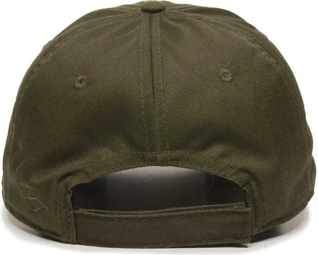 Oc Sports Rpet100 Certified Recycled Pet Lightly Structured Cap - Olive - 6 7/8’’ - 7 1/2’’