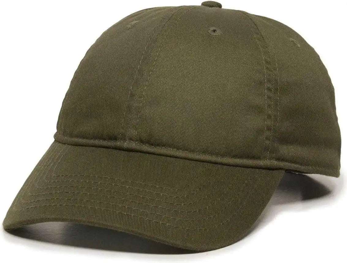 Oc Sports Rpet100 Certified Recycled Pet Lightly Structured Cap - Olive - 6 7/8’’ - 7 1/2’’