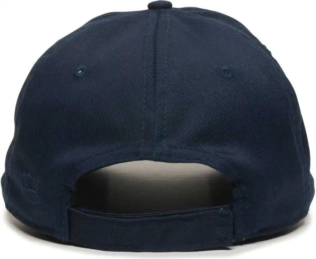 Oc Sports Rpet100 Certified Recycled Pet Lightly Structured Cap - Navy - 6 7/8’’ - 7 1/2’’