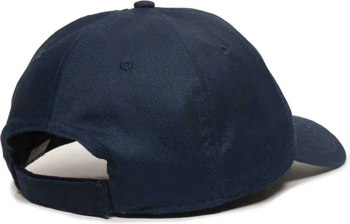 Oc Sports Rpet100 Certified Recycled Pet Lightly Structured Cap - Navy - 6 7/8’’ - 7 1/2’’