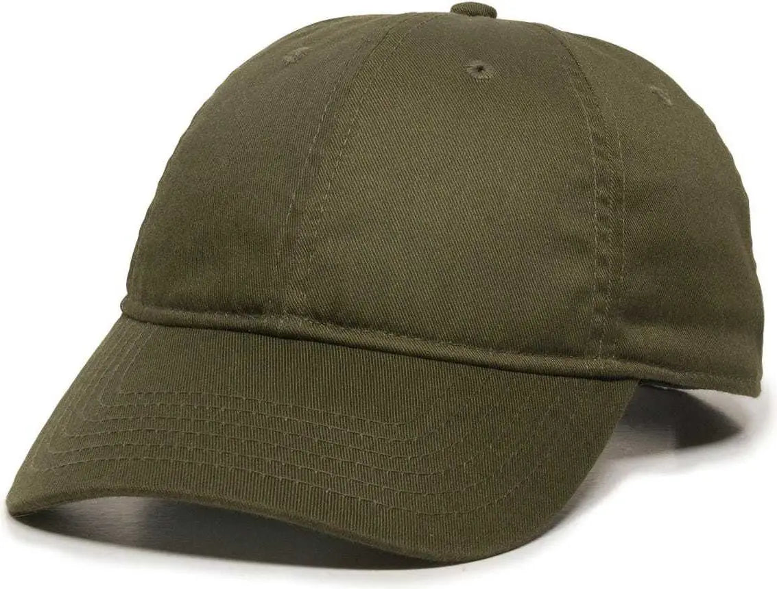 Oc Sports Rpet100 Certified Recycled Pet Lightly Structured Cap - Olive - 6 7/8’’ - 7 1/2’’
